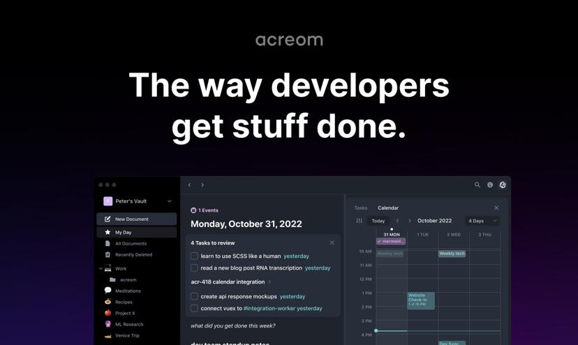 Acreom demo